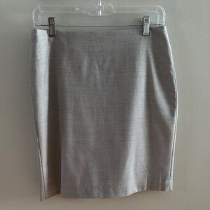 Banana Republic Factory Grey Wool Blend Mini Skirt Size 6